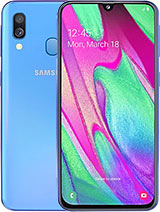 Best available price of Samsung Galaxy A40 in China
